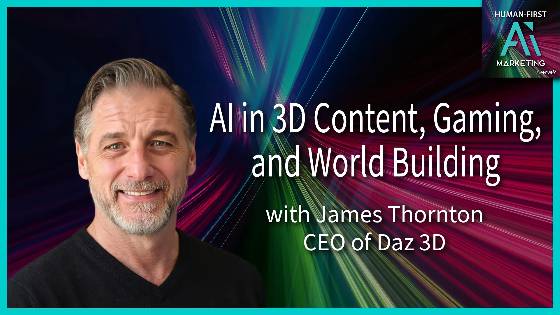 AI in 3D Content, Gaming, and World Building with James Thornton