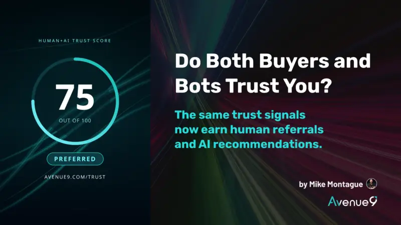 Do Both Buyers and Bots Trust You?